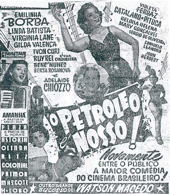 Cartaz Publicitrio - Filme O Petrleo  Nosso